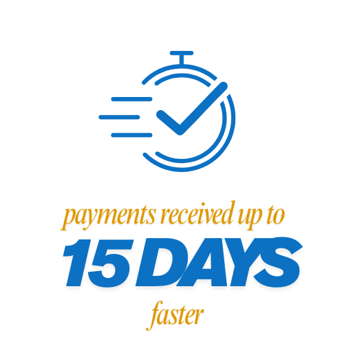 receive payments in 15 days